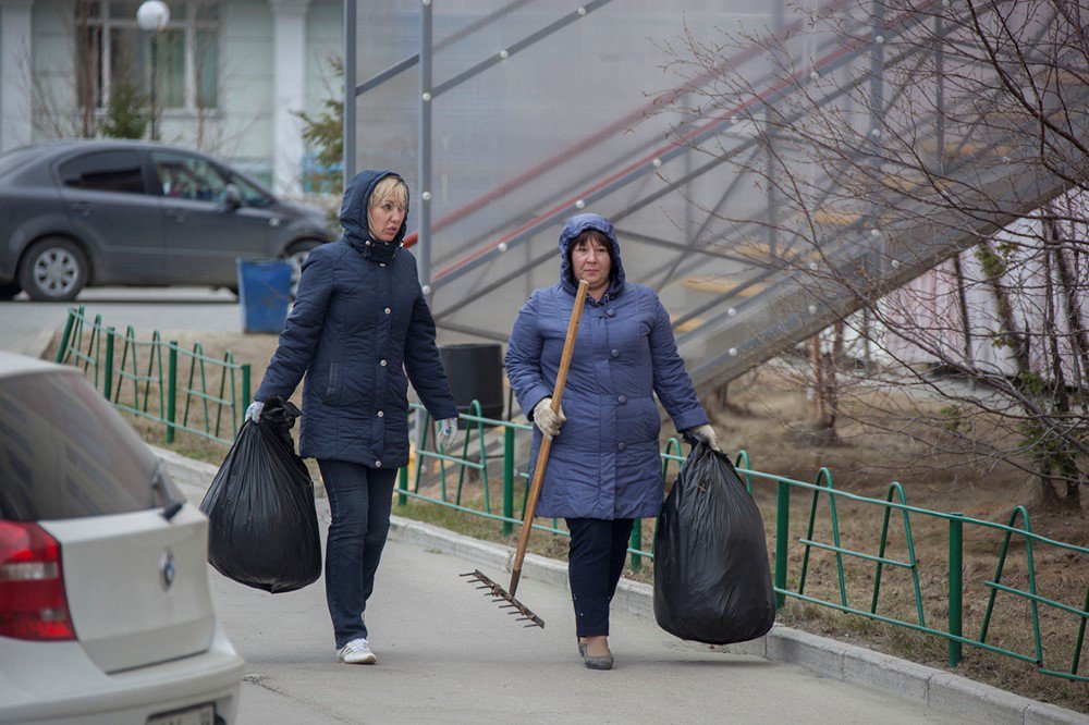 Мусор считали самосвалами