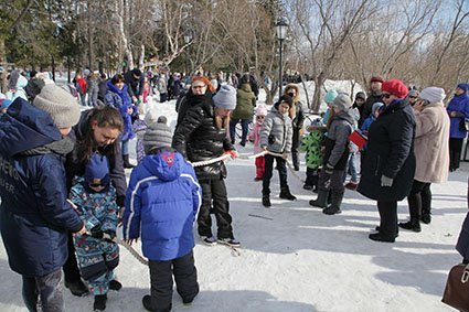 Как салехардцы весну встречали