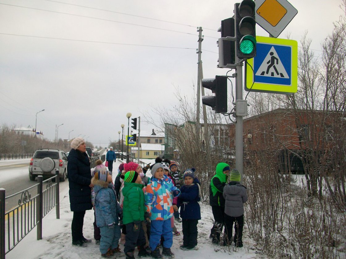 Только на зелёный!