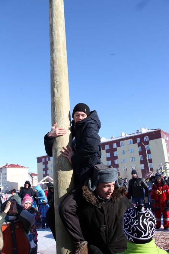 «Солнце» на лопате