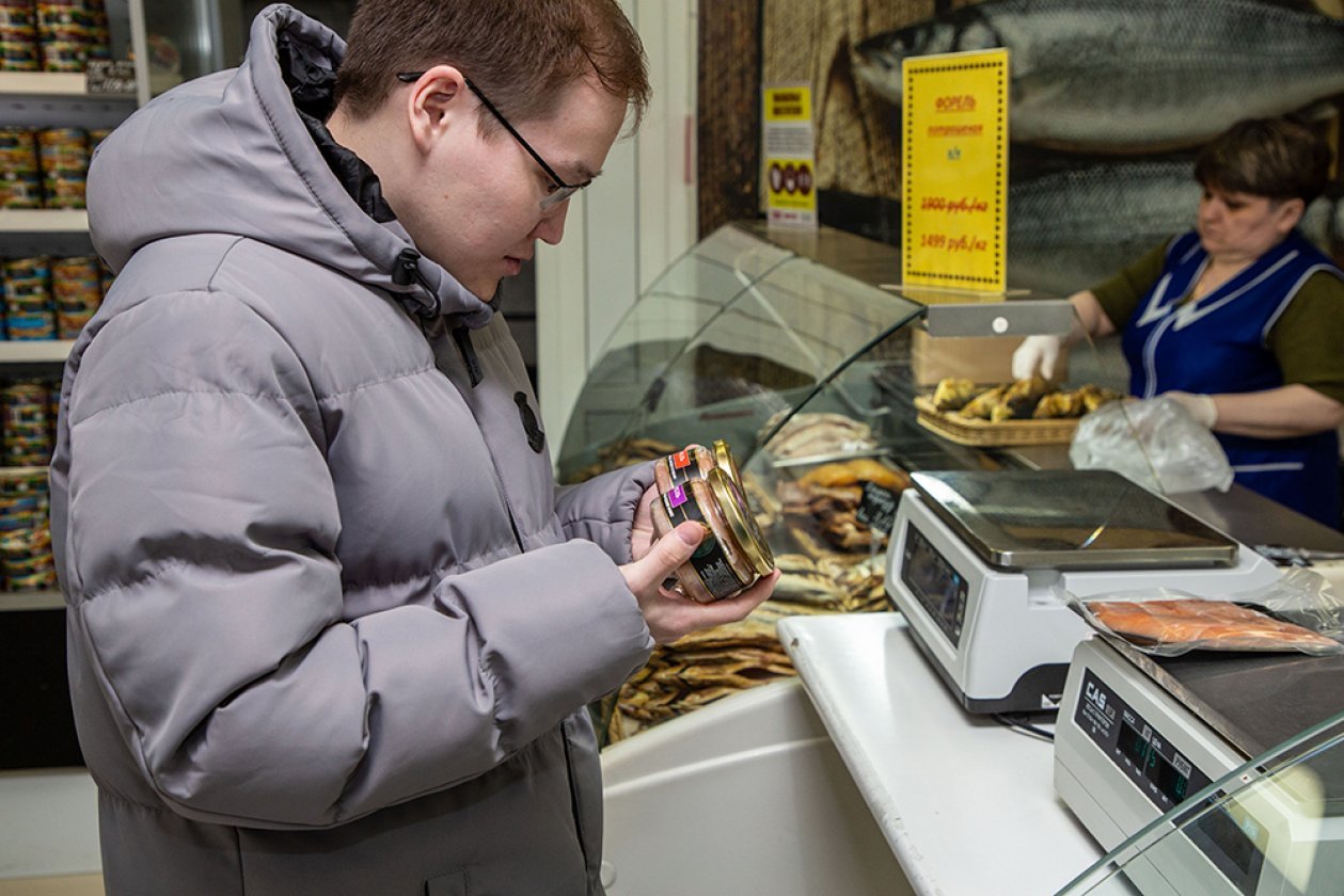 Радужная форель радует
