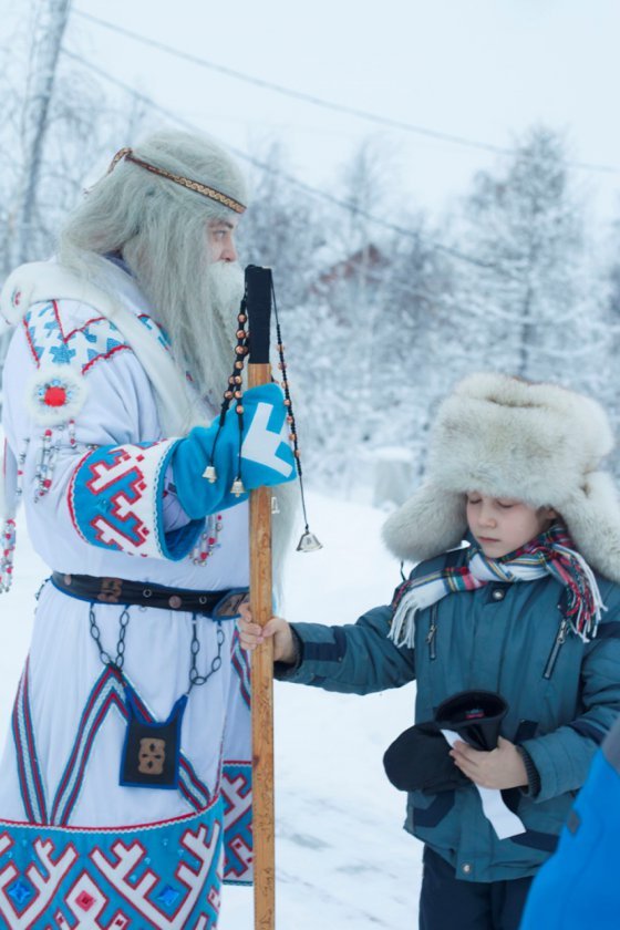 Северный волшебник в малице