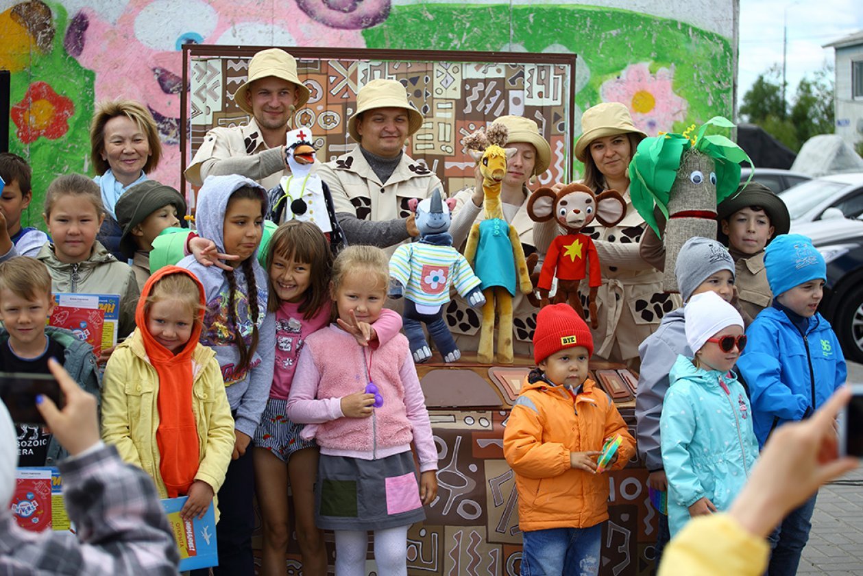 Театр кукол в детский дом